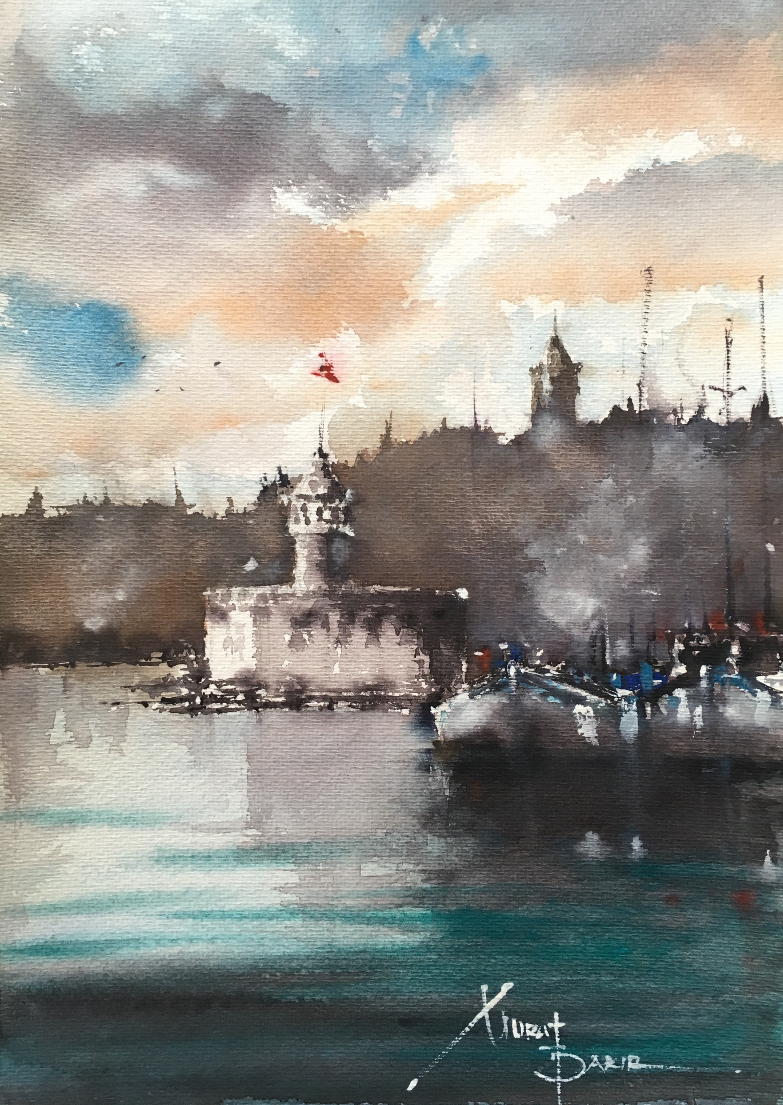 Sulu Boya Çalışması 36