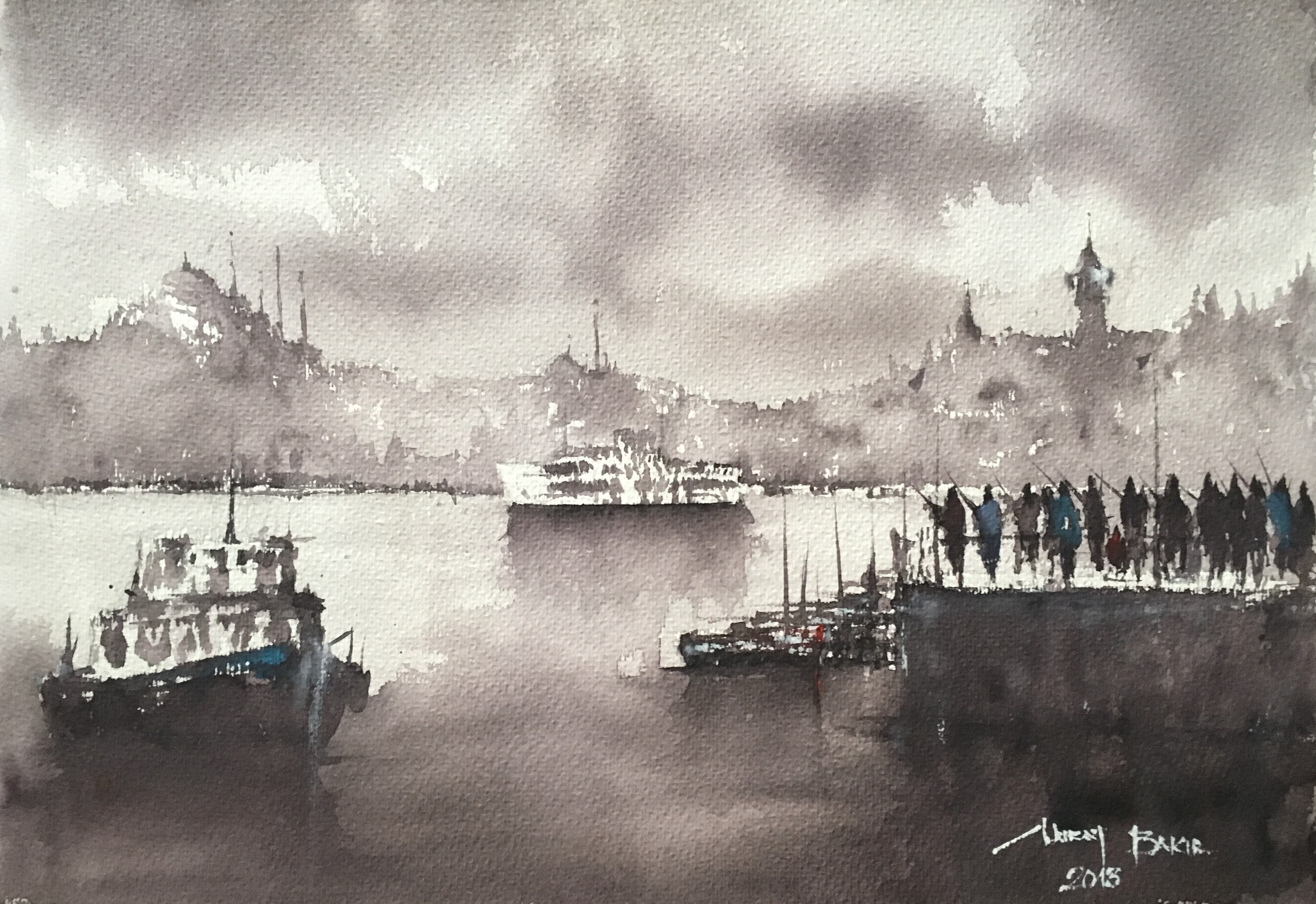 Sulu Boya Çalışması 44