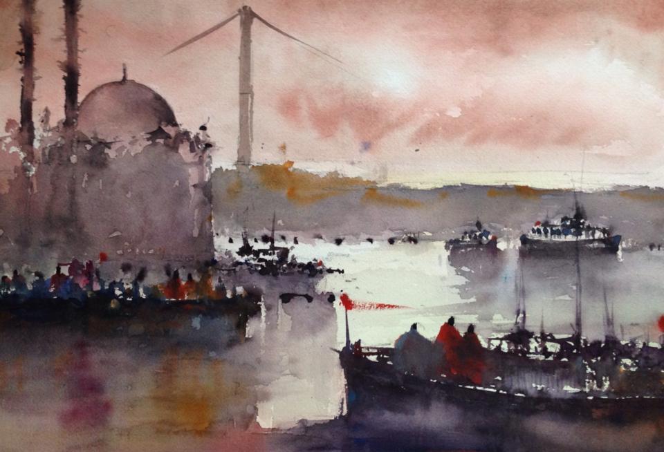 Sulu Boya Çalışması 68