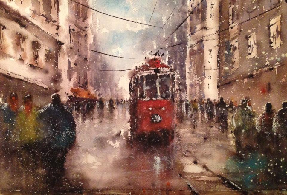 Sulu Boya Çalışması 69