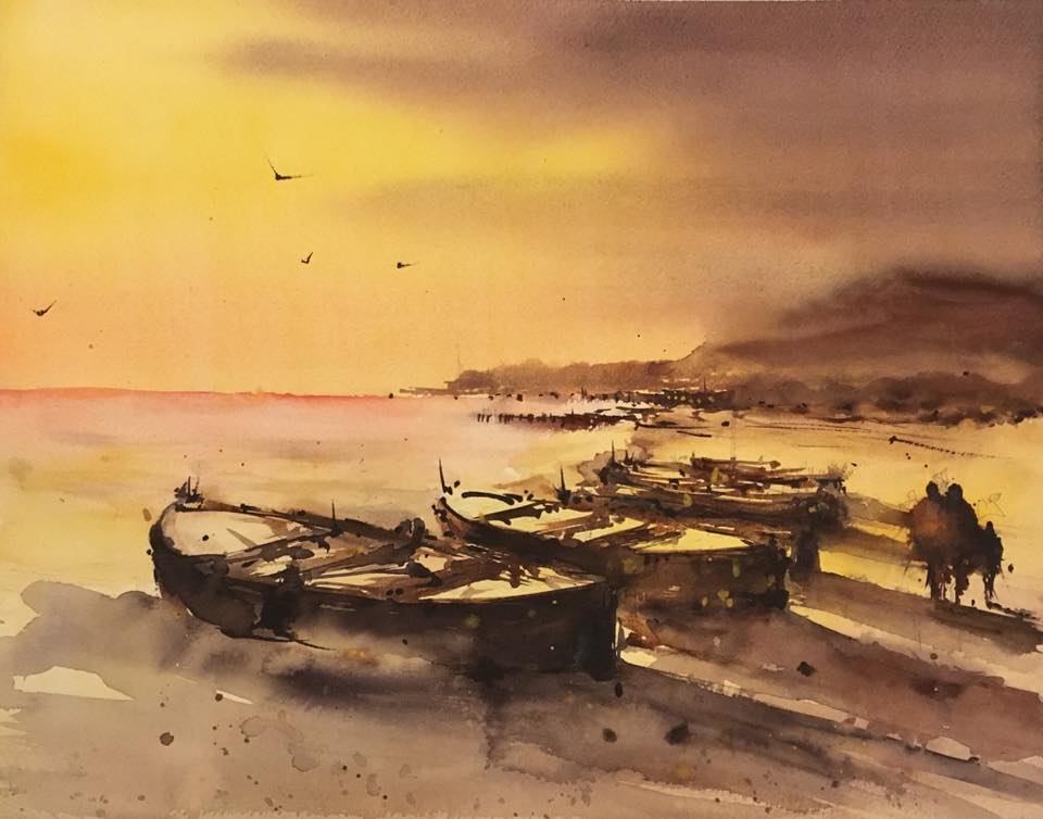 Sulu Boya Çalışması 85