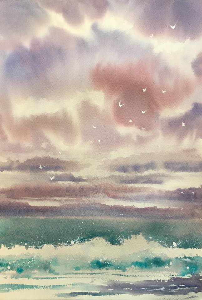 Sulu Boya Çalışması 90