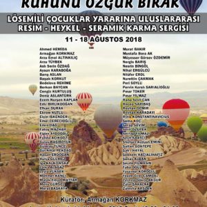 “RUHUNU ÖZGÜR BIRAK-KAPADOKYA” RESİM SERGİSİ – 2018